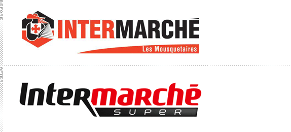 Intermarche Logo - Brand New: En Garde, Bad Logos