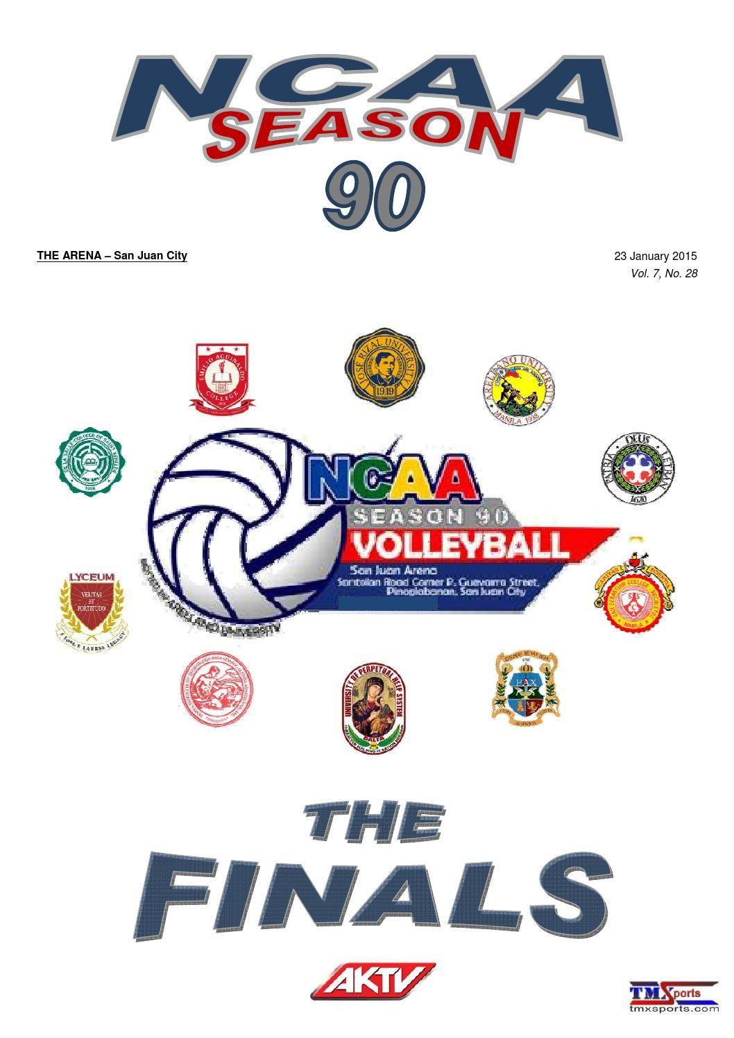 NCAVA Logo - NCAA Season 90 Update no. 28 by TMX Sports - issuu