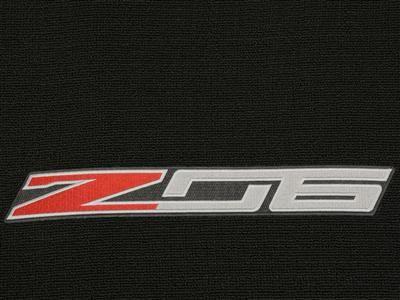 Z06 Logo - 15-19 Cargo Mat Black Coupe with Embroidered Gray C7 Z06 Logo (ND ...