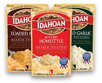 Idahoan Logo - Home - Idahoan Mashed Potatoes - Idahoan Foods LLC