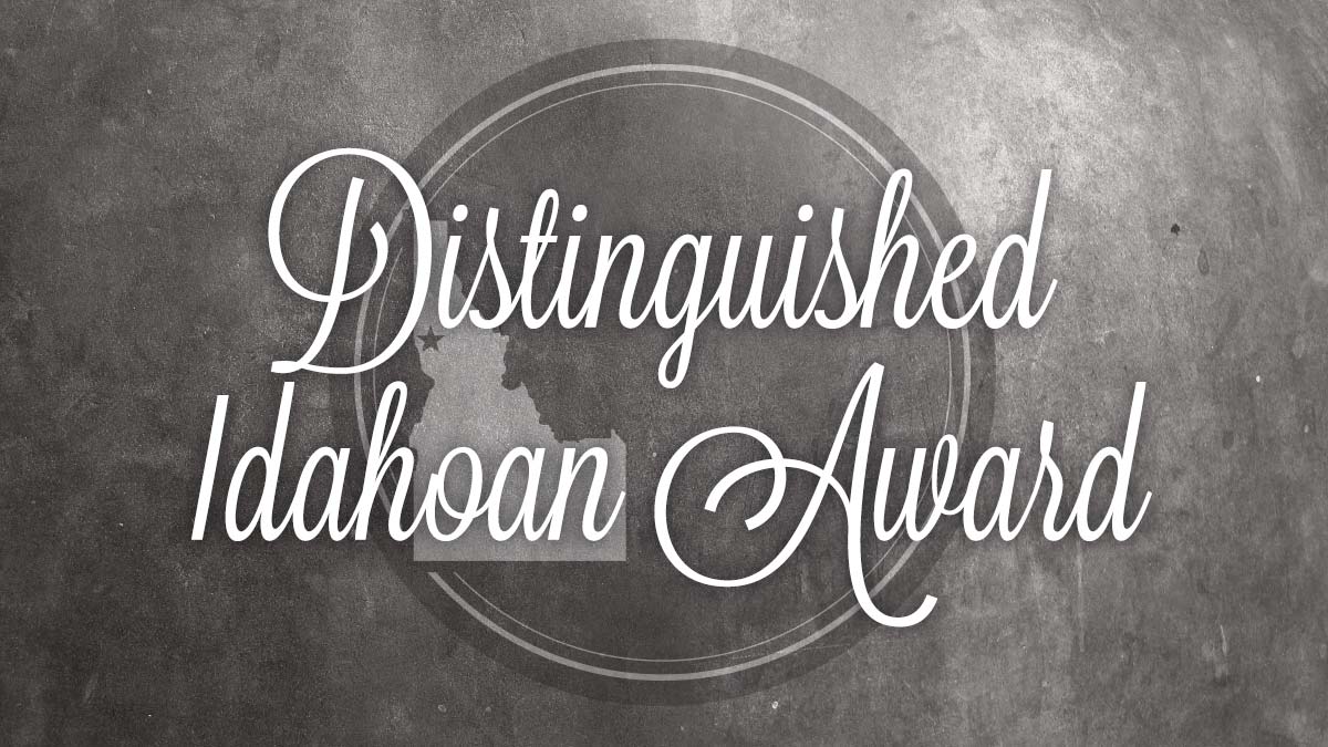 Idahoan Logo - Distinguished Idahoan Award