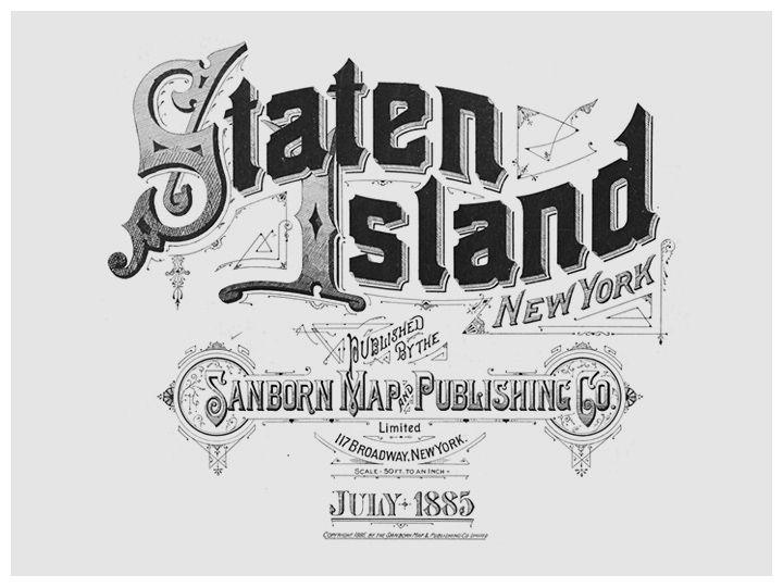 Sanborn Logo - The Typography of Sanborn New York City Maps