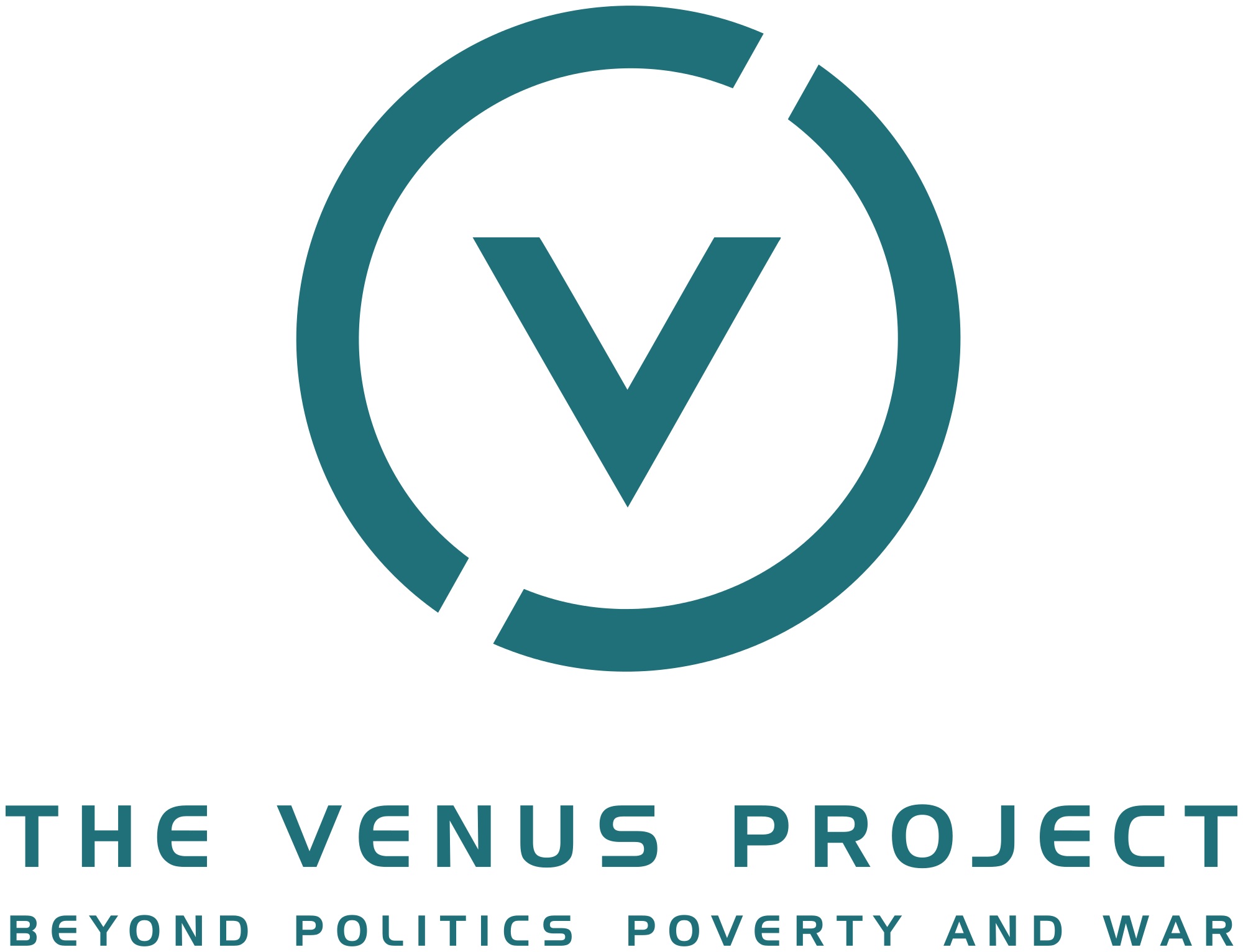 Venus Logo - The Venus Project logo and wordmark.svg