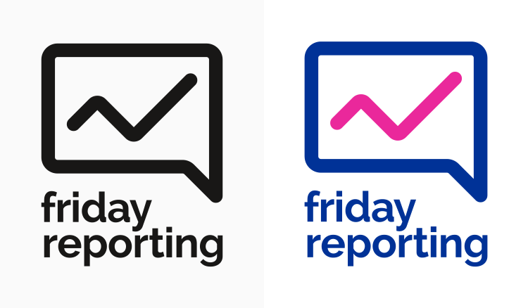 Reporting Logo - Friday Reporting Design. RhinoBytes. Graphic Design