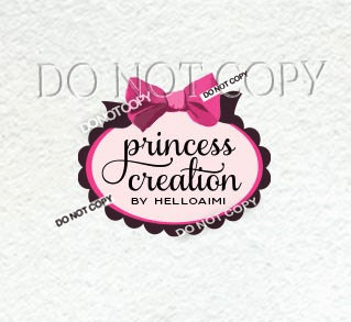Bow Logo - pink ribbon logo design , pink bow logo, girl boutique logo, doodle