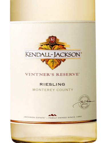 Kendall-Jackson Logo - Kendall Jackson Vintner's Reserve Riesling 2012