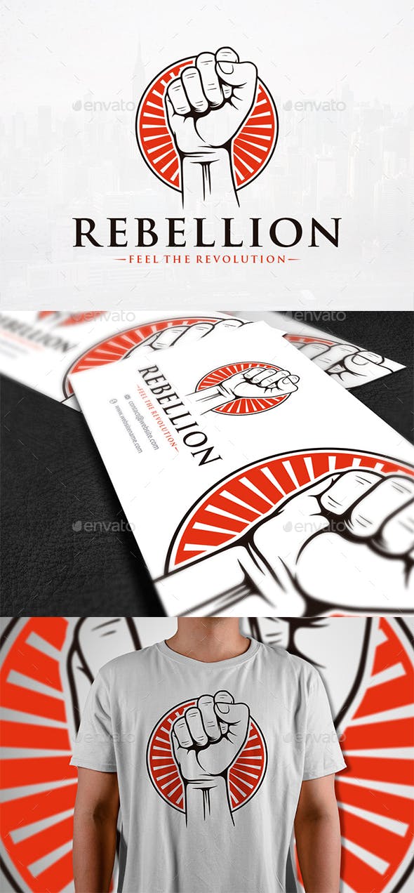 Rebellion Logo - Rebellion Logo Template by BossTwinsMusic | GraphicRiver