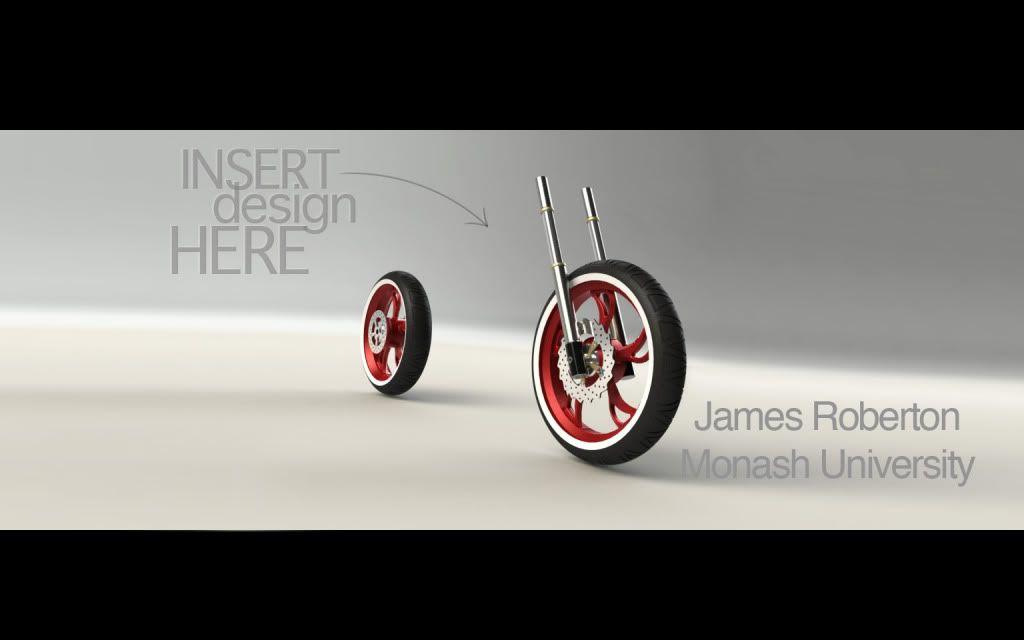 R3VLimited Logo - concept bike build, my Honours year Industrial Design project