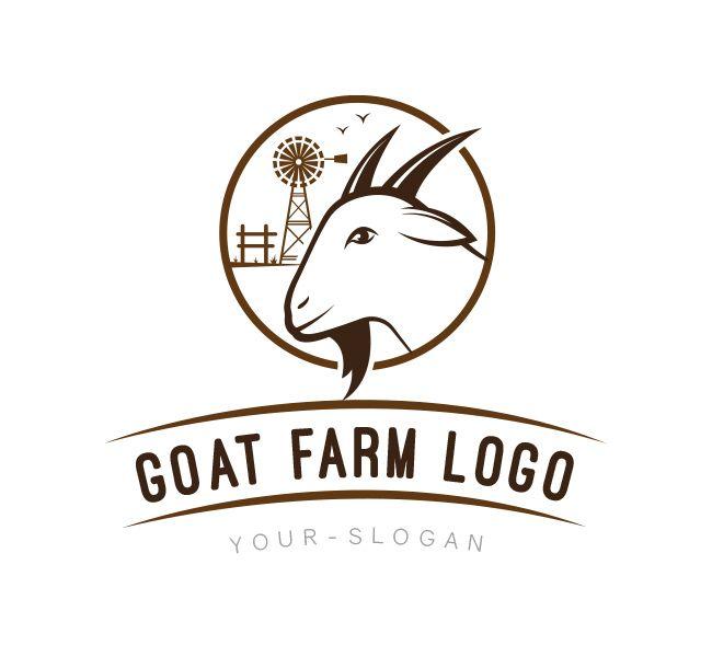 Goat Logo - Goat Farm Logo & Business Card Template