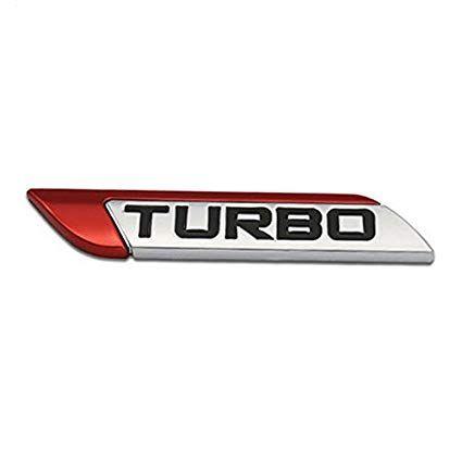 Turbo Logo - DSYCAR 3D Metal TURBO Car Emblem for Auto Turbo Boost