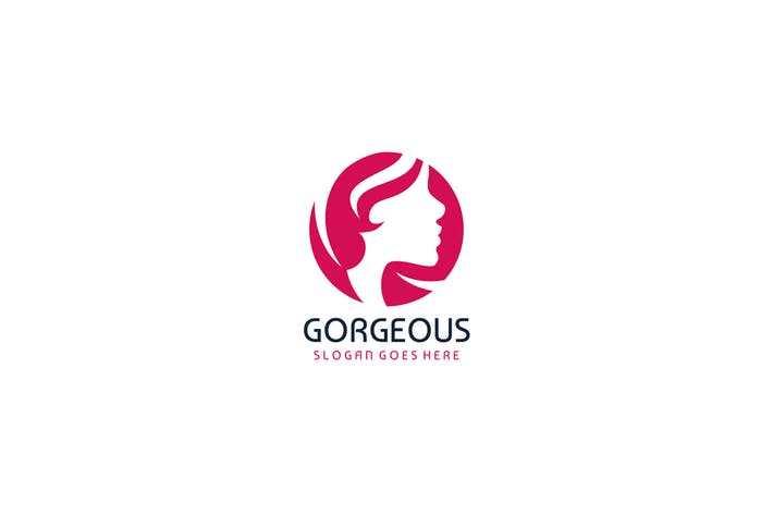 Gorgeous Logo - Gorgeous Girl Logo by 3ab2ou on Envato Elements