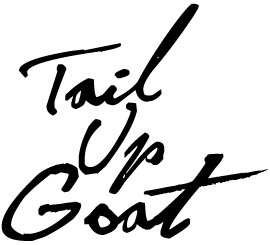 Goat.com Logo - Tail Up Goat