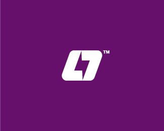 L7 Logo - L7 logo for online sport stream channel. In the negative space u can ...
