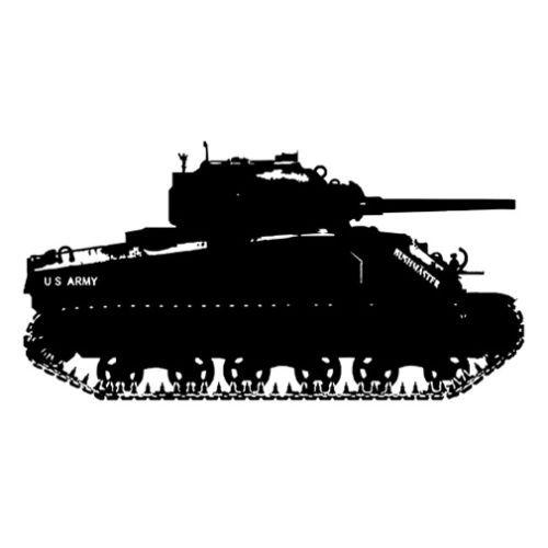 Tank Logo - Top Tees Custom Any Logo Size M4 SHERMAN TANK M 4 decals kit US ...