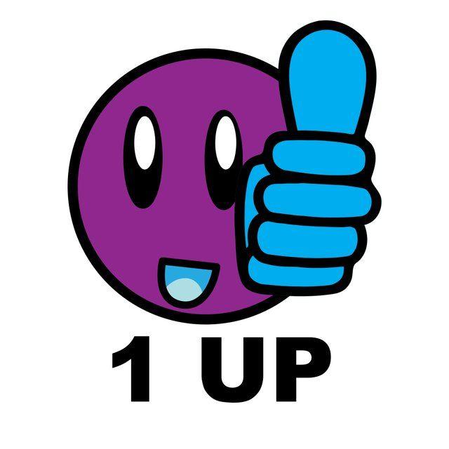 1UP Logo - My Entry To 1UP Logo Design Contest — Steemit