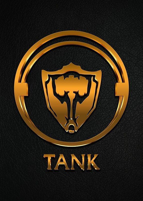 Tank Logo - League of Legends TANK [gold emblem]» de Naumo vski | Mobile legends ...