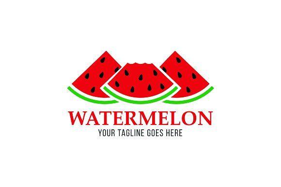 Watermelon Logo - Watermelon Logo ~ Illustrations ~ Creative Market