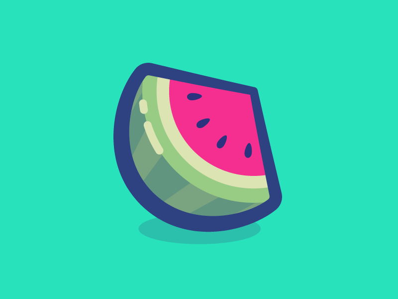 Watermelon Logo - Watermelon logo by Arthur | Dribbble | Dribbble