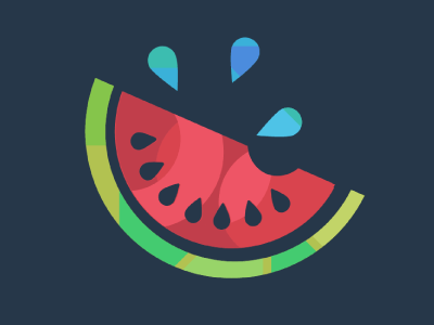 Watermelon Logo - Watermelon Flat Logo