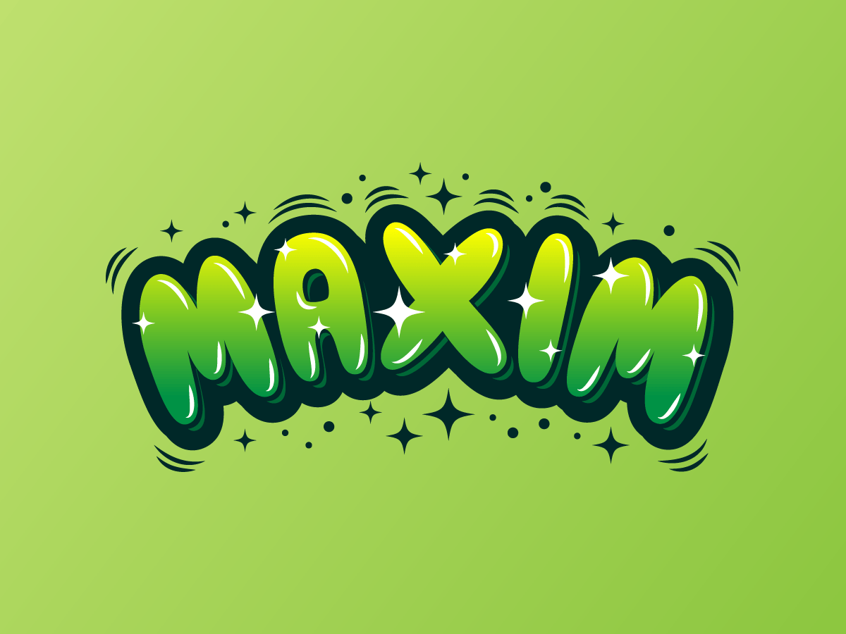 Maxim Logo - Maxim Logo Green by Black Orbit | Dribbble | Dribbble