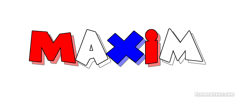 Maxim Logo - United States of America Logo | Free Logo Design Tool from Flaming Text
