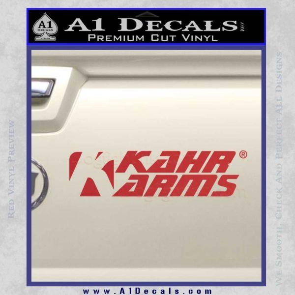 Kahr Logo - Kahr Firearms Decal Sticker A1 Decals