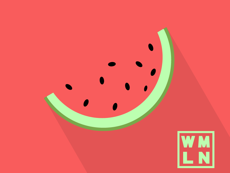Watermelon Logo - Watermelon Logo by Evi van der Linden | Dribbble | Dribbble