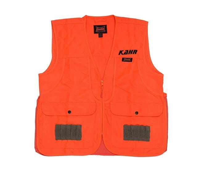 Kahr Logo - Orange Front Loader Vest with KAHR Logo - Kahr Firearms Group