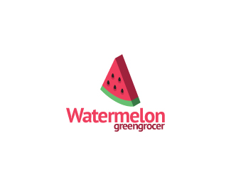 Watermelon Logo - 35 Various Watermelon Logos for Your Inspiration | Artatm - Creative ...