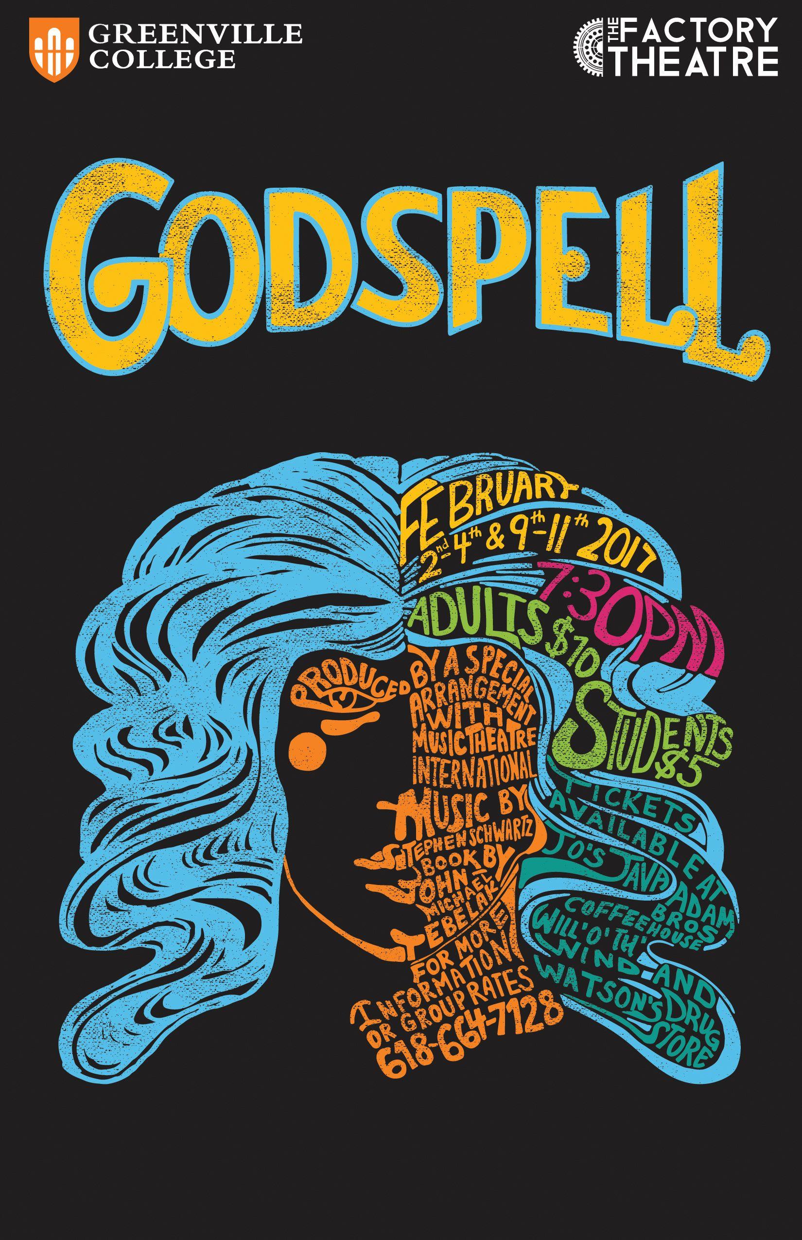Godspell Logo - Anna Marie Brannon - Godspell Advertisement