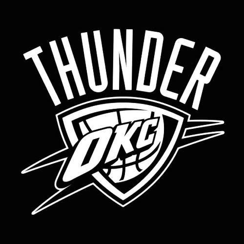 OKC Logo - NBA Oklahoma City Thunder OKC Logo Vinyl Decal