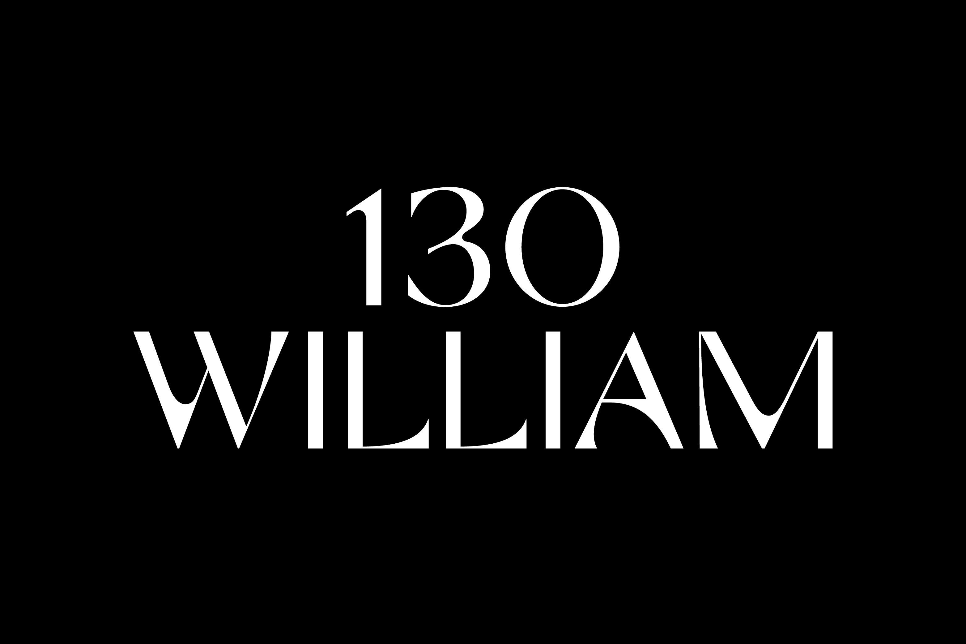 William Logo - 130 William - Tina Smith