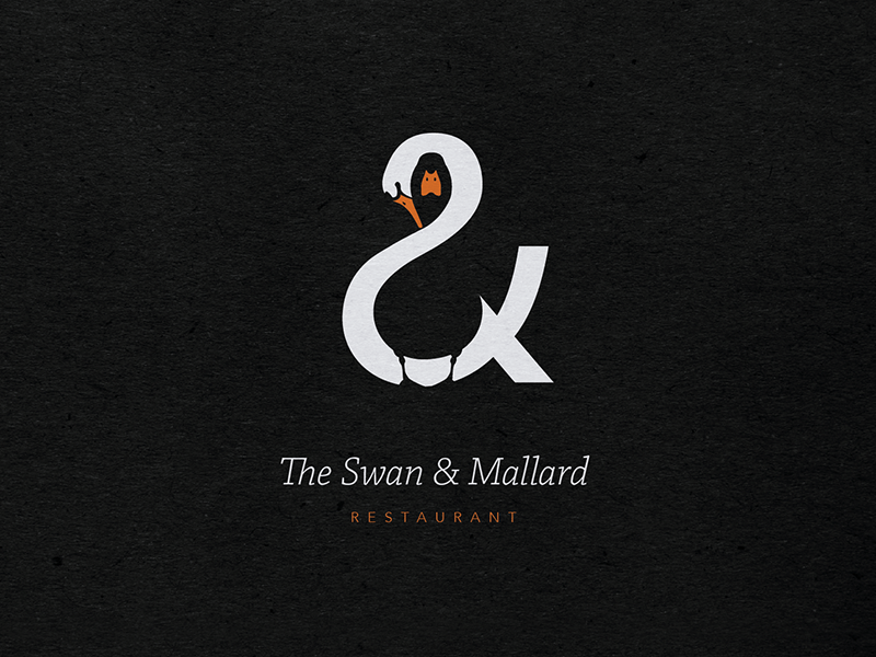 Mallard Logo - The Swan & Mallard