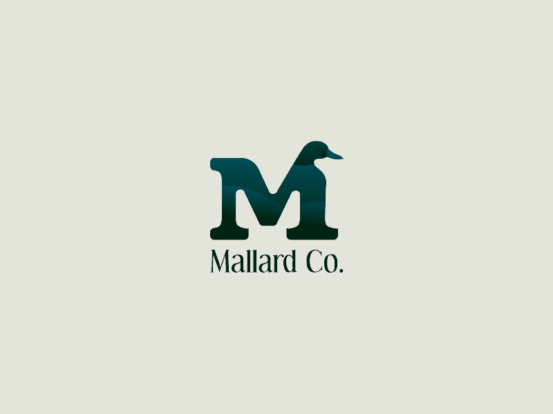 Mallard Logo - Mallard Co | Logo by Eder Enciso | Dribbble | Dribbble