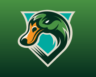 Mallard Logo - Logopond, Brand & Identity Inspiration (Quad City Mallards 2)