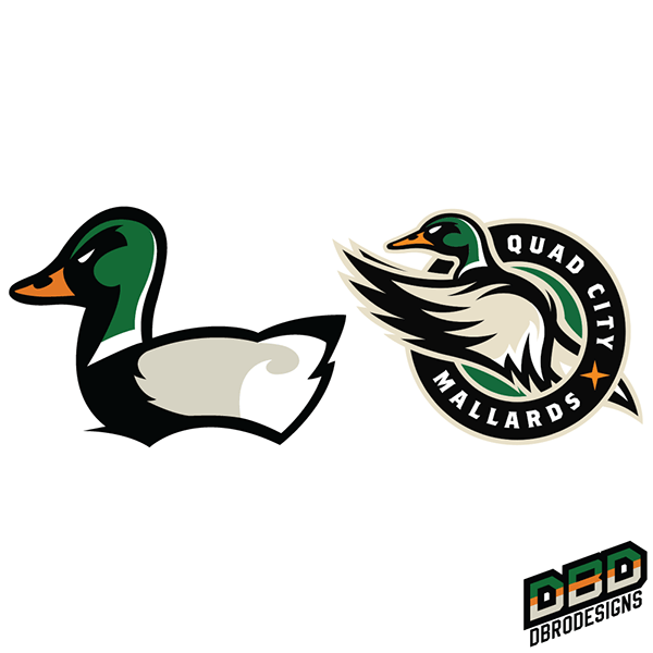 Mallard Logo - Quad City Mallards Alternate Jersey Entry