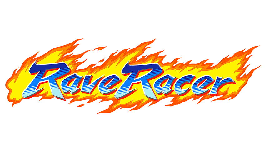 Racer Logo - Rave Racer Vector Logo (1995)