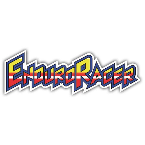 Racer Logo - Sticker Enduro Racer Logo