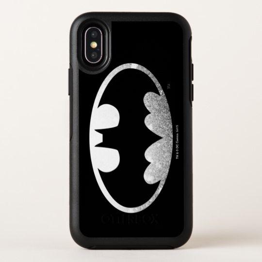 OtterBox Logo - Batman Symbol. Grainy Logo OtterBox iPhone Case