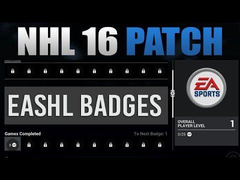 EASHL Logo - Clarification To The Announced Badges Prestige : EA_NHL