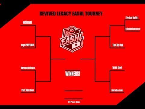 EASHL Logo - NHL 17 EASHL Tourney: First Round Games & Results - YouTube