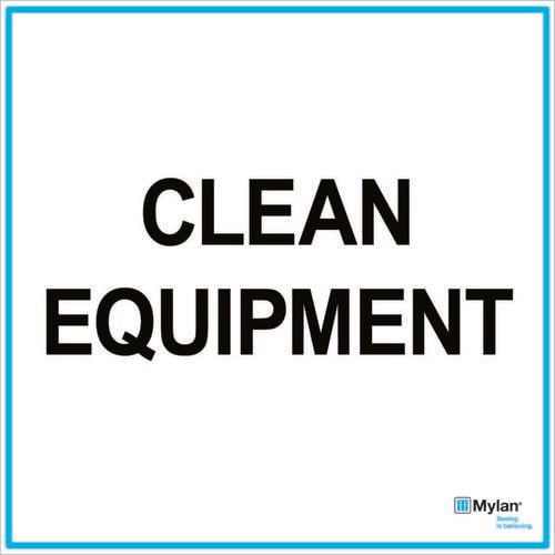 Mylan Logo - Sign Mylan Logo Clean Equipment 20X20 Mounted On 3Mm P