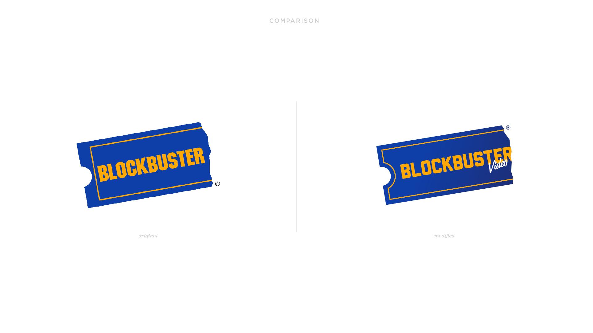 Blockbuster Logo - Redesign — Revisiting some of my beloved mall stores & brands