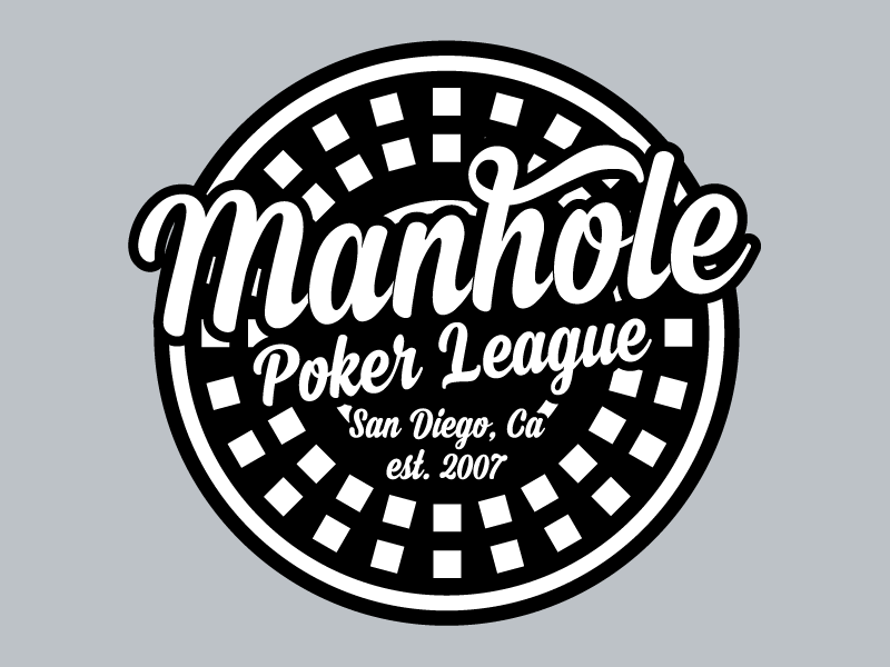 Manhole Logo - Manhole Poker League Logo by Brian Botos | Dribbble | Dribbble