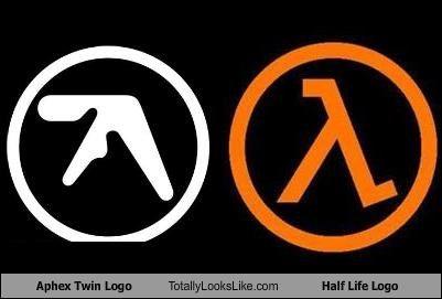 Half-Life Logo - Aphex Twin Logo Totally Looks Like Half Life Logo - Cheezburger ...