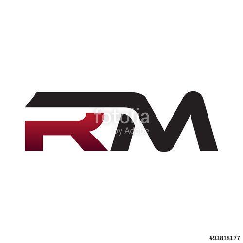 RM Logo - Modern Initial Logo RM Stock Image And Royalty Free Vector Files