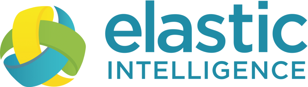 Elastic Logo - Elastic Intelligence. Alsop Louie Partners