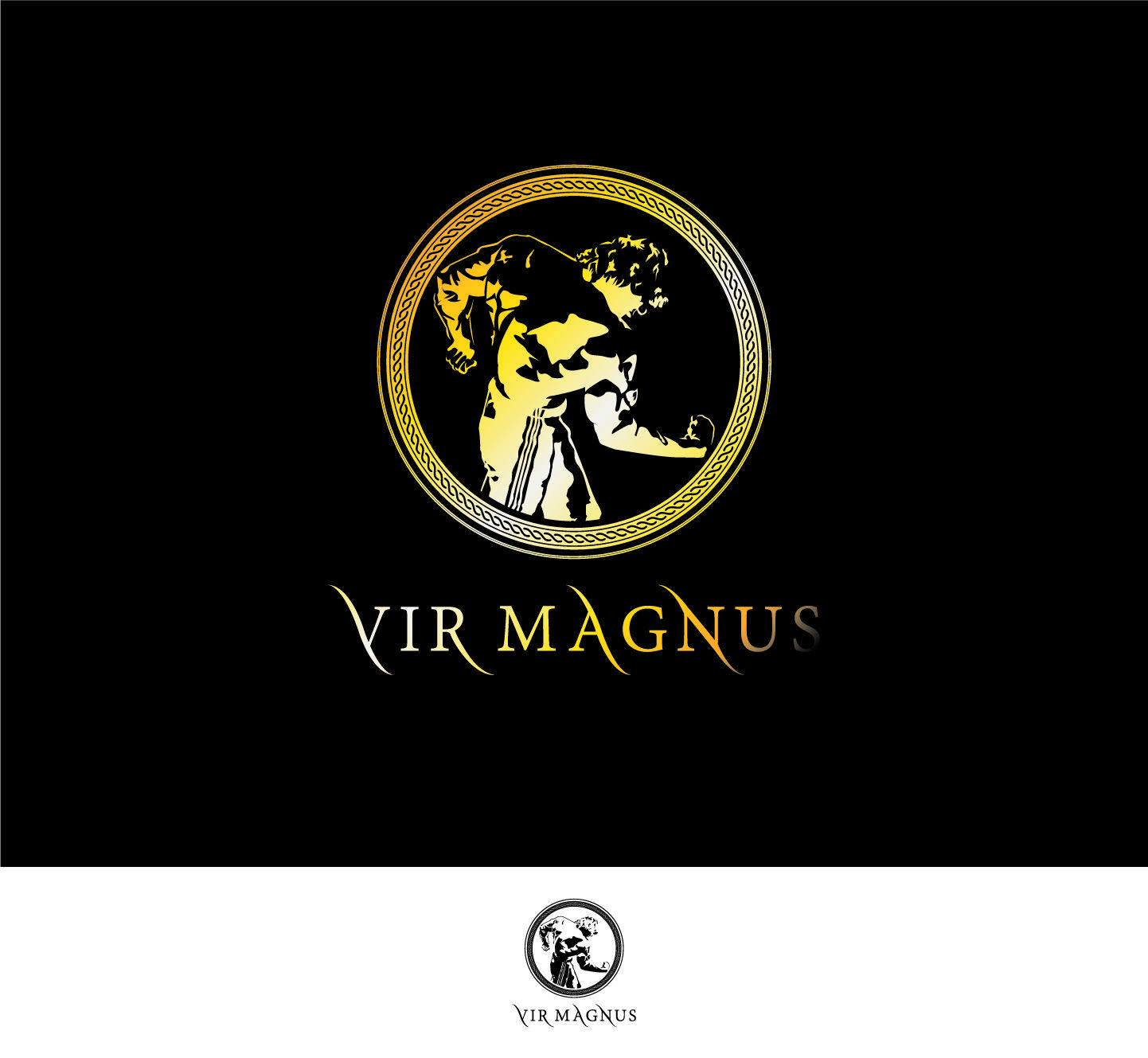 Vir Logo - Playful, Feminine, Fashion Logo Design for Vir Magnus by Fox In The ...