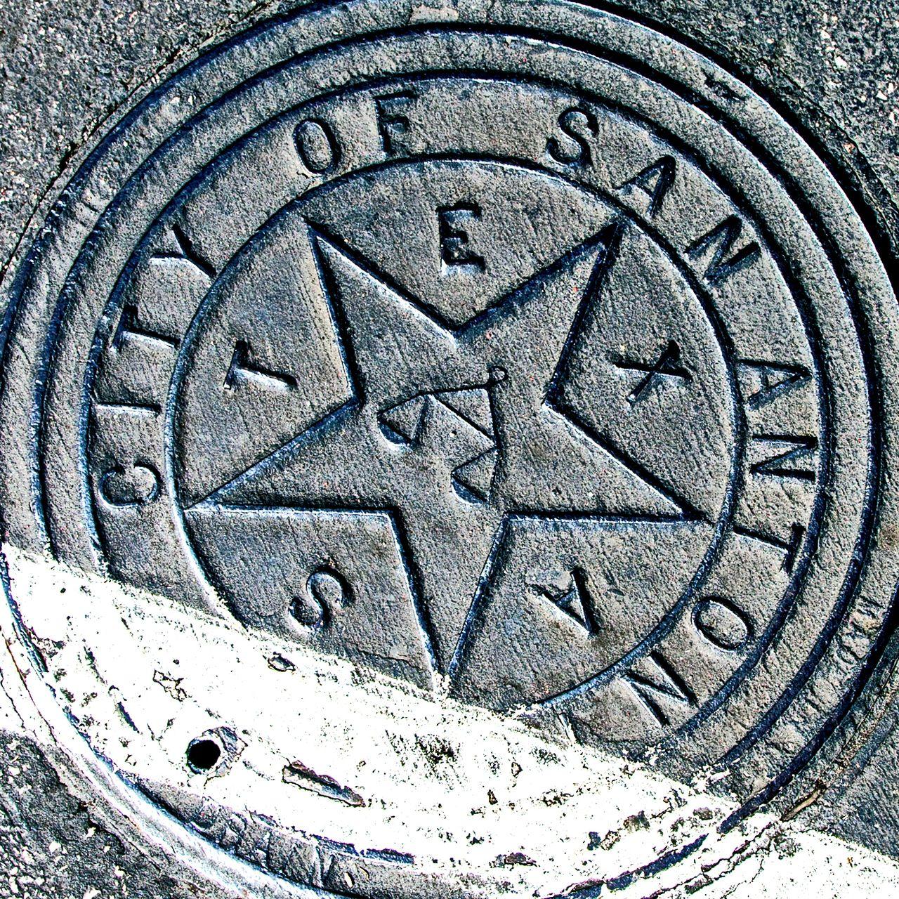 Manhole Logo - San Antonio Texas Manhole // SA071 - South Austin Gallery