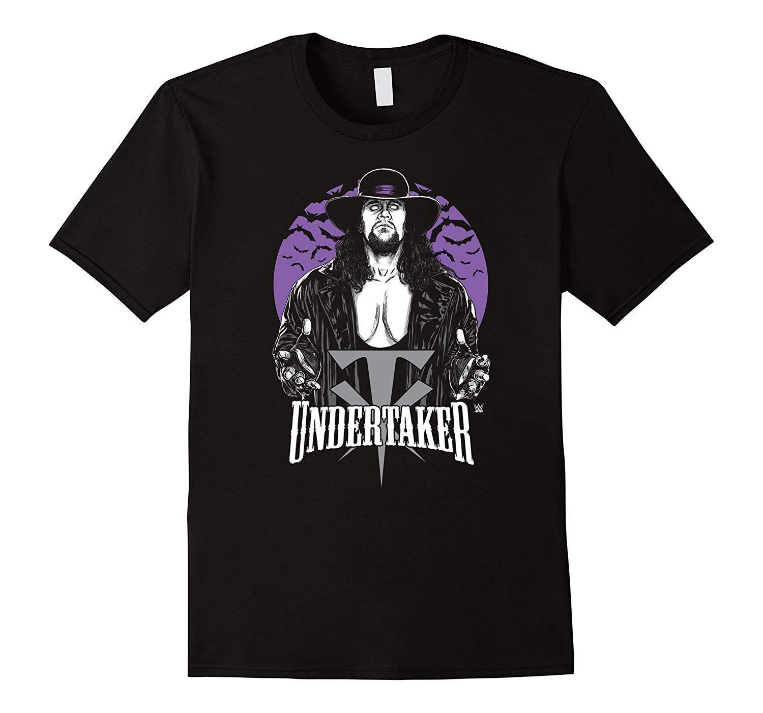 Undertaker Logo - WWE Vintage Undertaker Logo T-Shirt-ANZ - Anztshirt